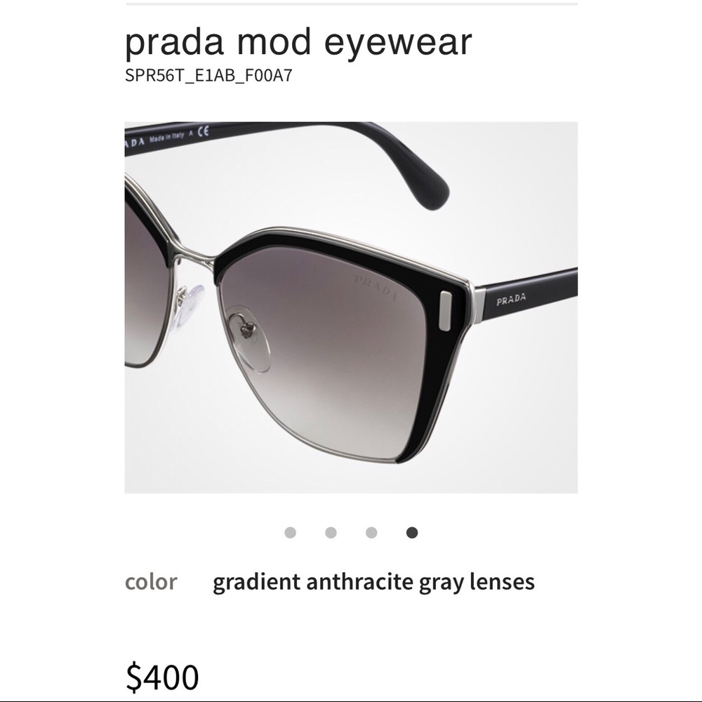 Prada mod eyewear SPR56T_E1AB_F00A